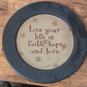 Inspirational Star Plate